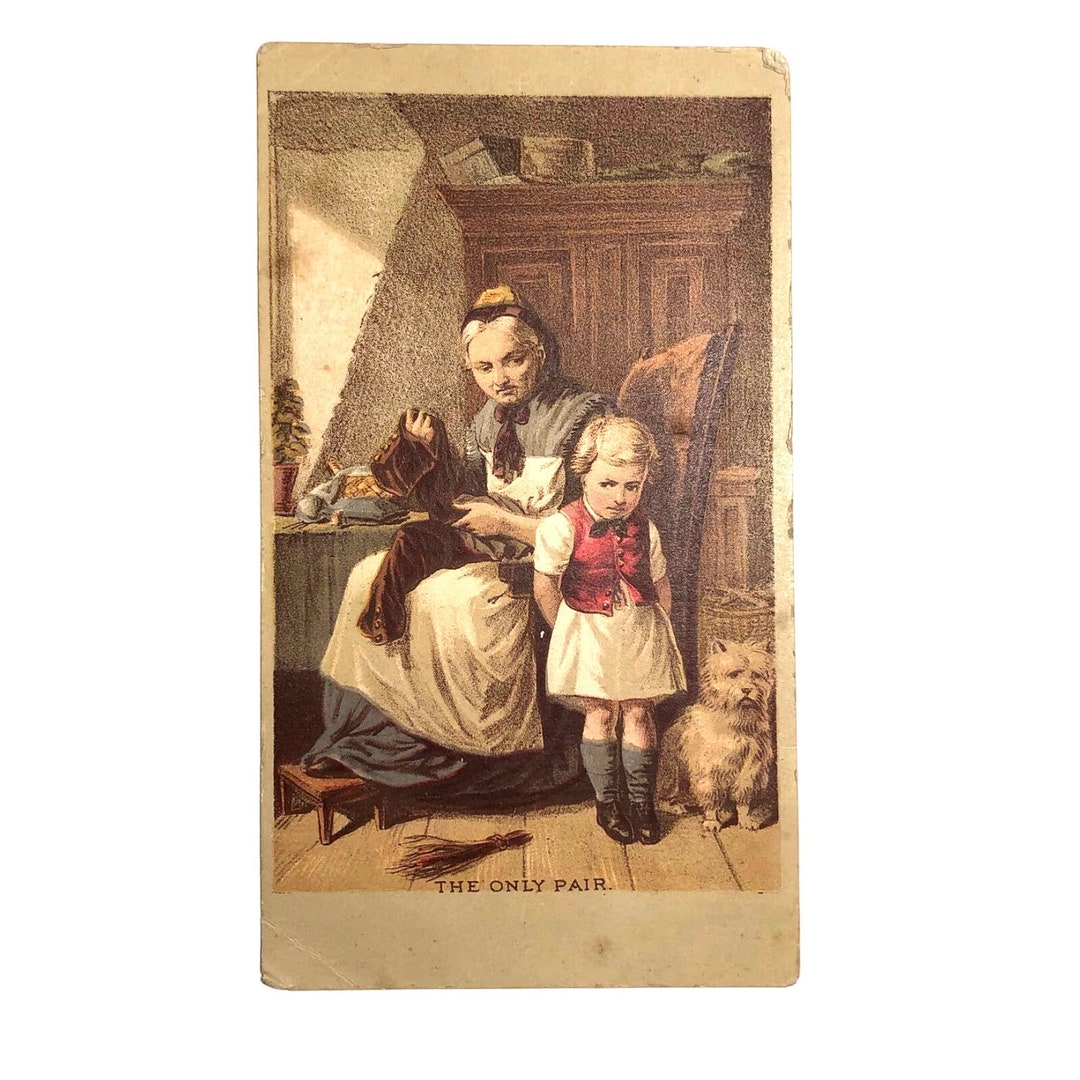 Dr. Hedges' Pulmonic Life Balsam, Trade Card, the Only Pair ...