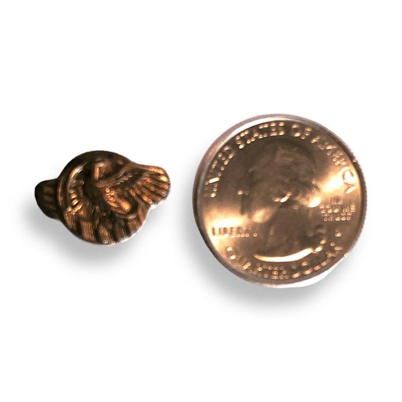 Ruptured Duck, Honorable Discharge, Lapel Pin, Buttonhole Button Us ...
