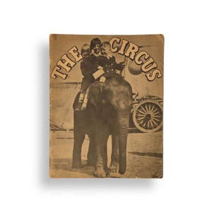 The Circus, K.C. Knecht, Illustrated, Vintage Advertising Booklet, Children&#39;s Paperback book