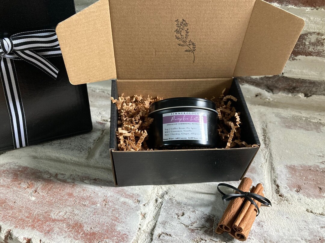 Spiced Coffee Stovetop Simmer Pot Box Potpourri Kit Pumpkin Latte