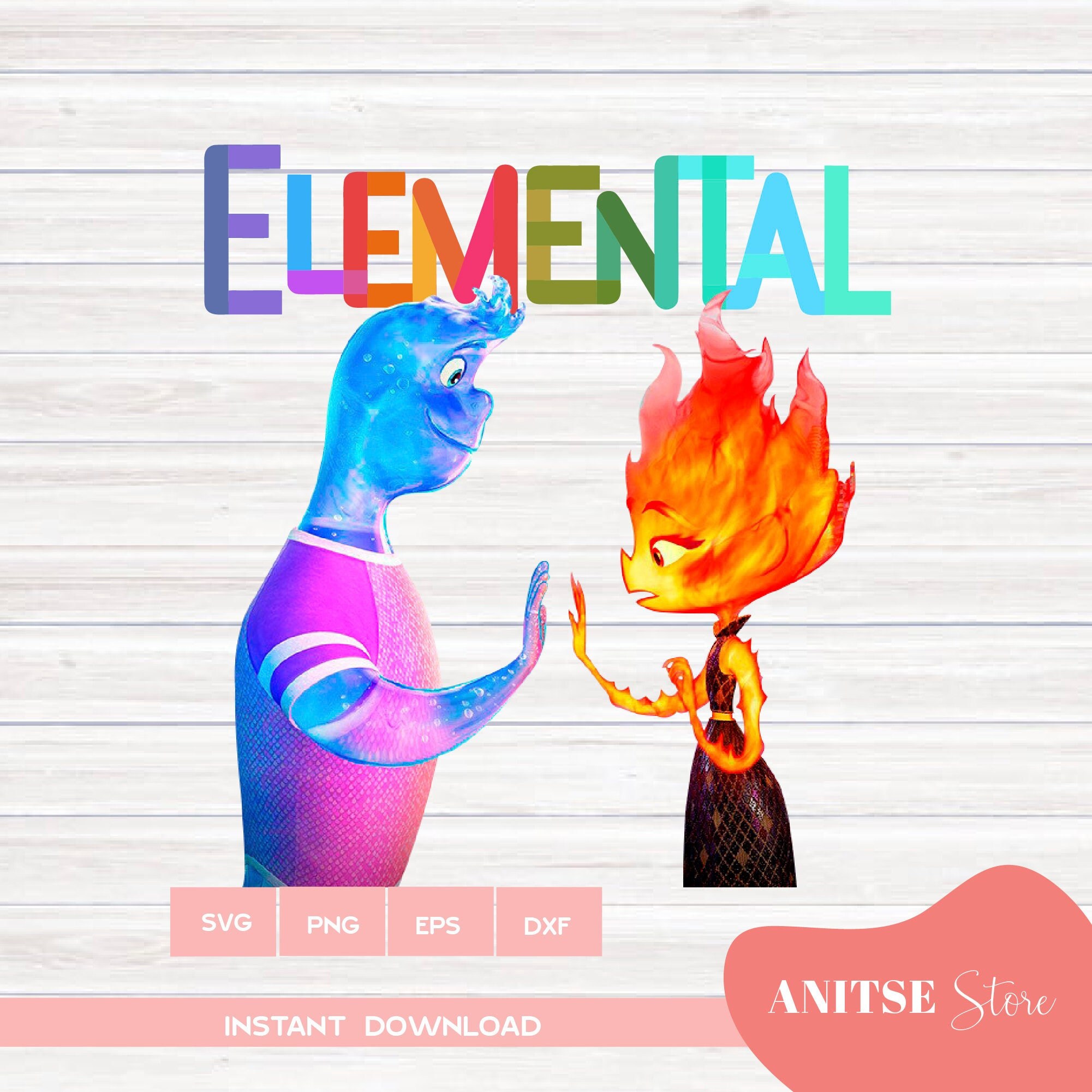 Elemental Clipart Elemental Svg Cut Files for Cricut / - Etsy Australia