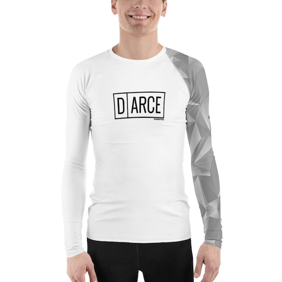 BLAK TEE Hombre Brazilian Jiu Jitsu MMA Grappling Camisa De Manga Larga