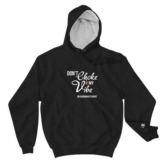 Berri Han Footpad Jiu Jitsu Don't Choke My Vibe Champion Hoodie - Etsy