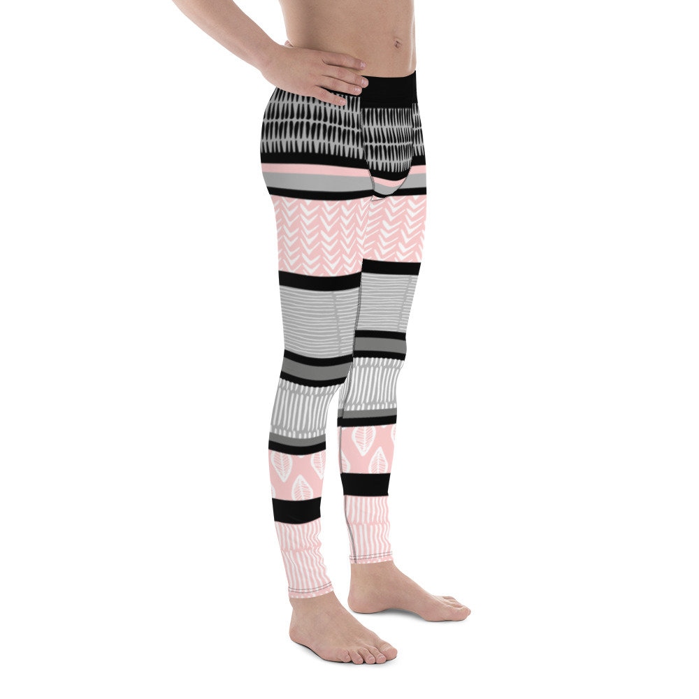 Men's Jiu Jitsu Algorithmic Patterns Spats - Men's Athletic Leggings ...