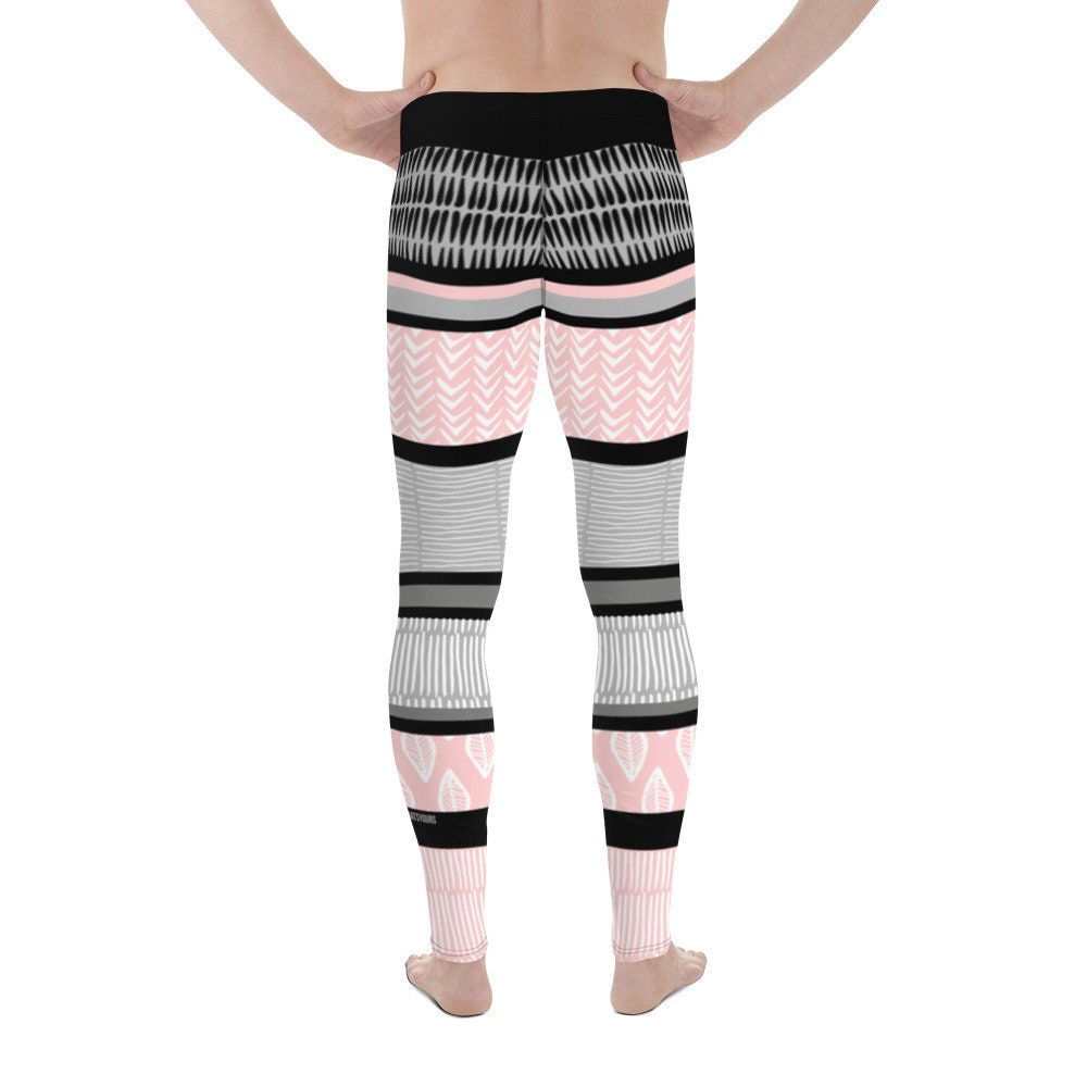 Men's Jiu Jitsu Algorithmic Patterns Spats - Men's Athletic Leggings ...
