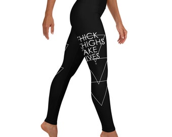 Dames Jiu Jitsu dikke dijen driehoeken zwarte riem spats - atletische legging voor dames - BJJ dames spats driehoek chokes van Nogi Grappling