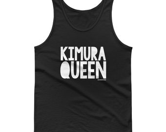 Kimura Regina Jiu JItsu Ultra Cotton Tank Top - BJJ Keylocks - Spalletti spalla e Kimura Grips JIuJitsu Summer Tank - Unisex BJJ Kimura Tank