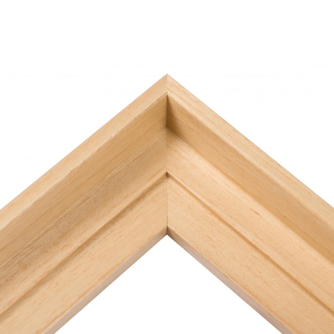 Marco Americano En Madera Con Acabado Satinado Negro – Caja Americana Para Cuadros