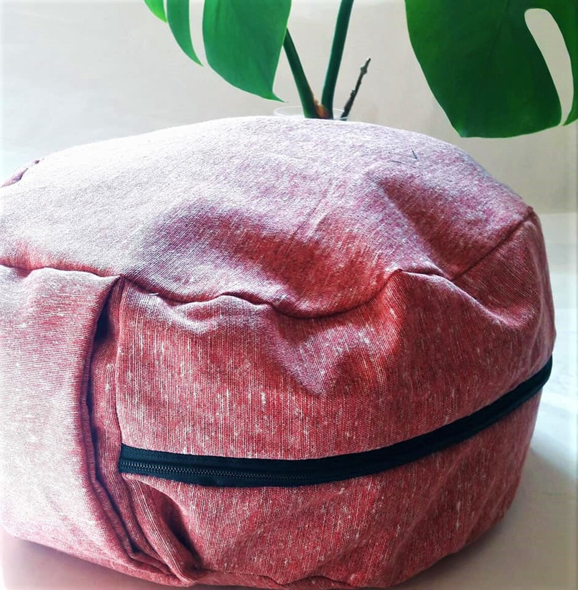 Round Joga Pillows Made to Orderzip Closure Pillows Joga Etsy