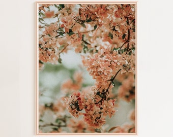 Spring flowers print Floral wall art prints floral photography prints Spring poster apple blossom tree flower photography spring home decor
