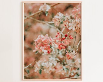 Floral wall art prints floral photography prints Spring poster cherry blossom tree flower photography Spring flowers print spring home decor