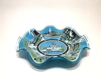 Vintage 1960s Disney 'The Magic Kingdom' Souvenir Plate