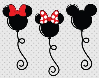 Download Mickey balloon svg | Etsy