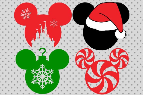 Download Disney Christmas SVG Christmas svg Disney santa Svg Mickey ...