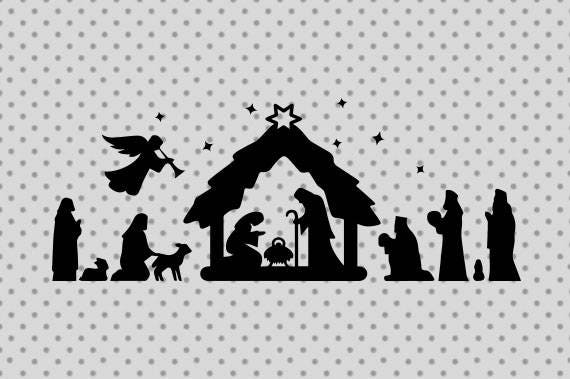 Download Nativity svg Nativity cricut Jesus svg Jesus cricut | Etsy
