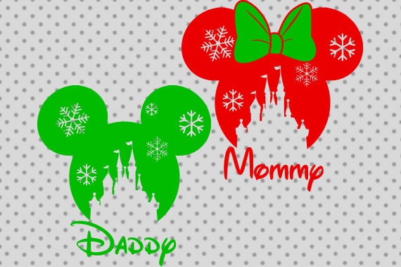Disney Christmas SVG Christmas svg Disney santa Svg Mickey | Etsy