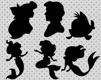 Disney SVG Ariel SVG Dinglehopper svg little mermaid svg