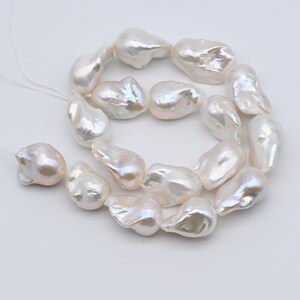 Large Baroque Pearls, Fireball Pearl in White With Gorgeous Luster ...