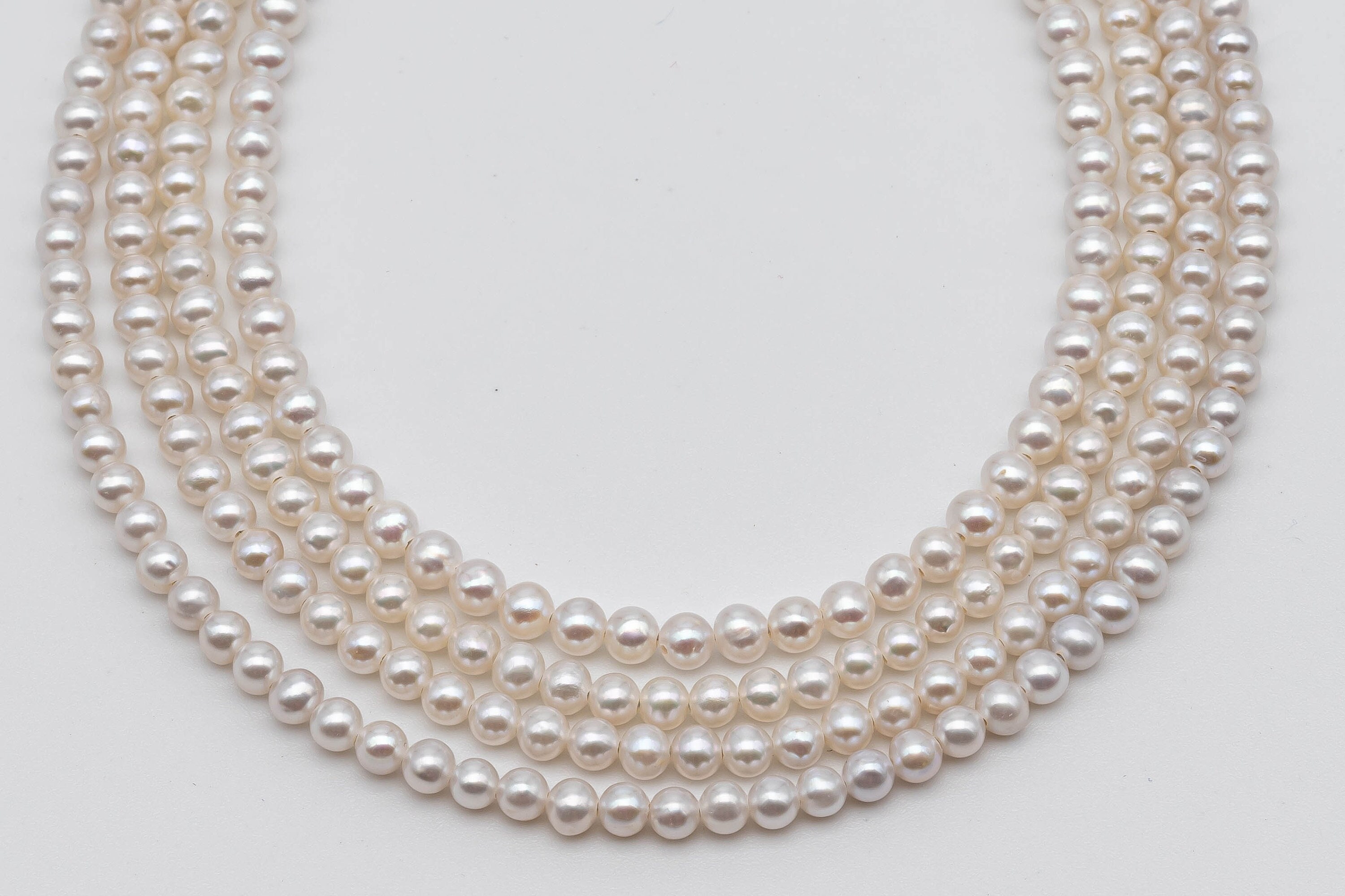 White Freshwater Pearl Beads for Jewelry Making A Grade 3mm Round