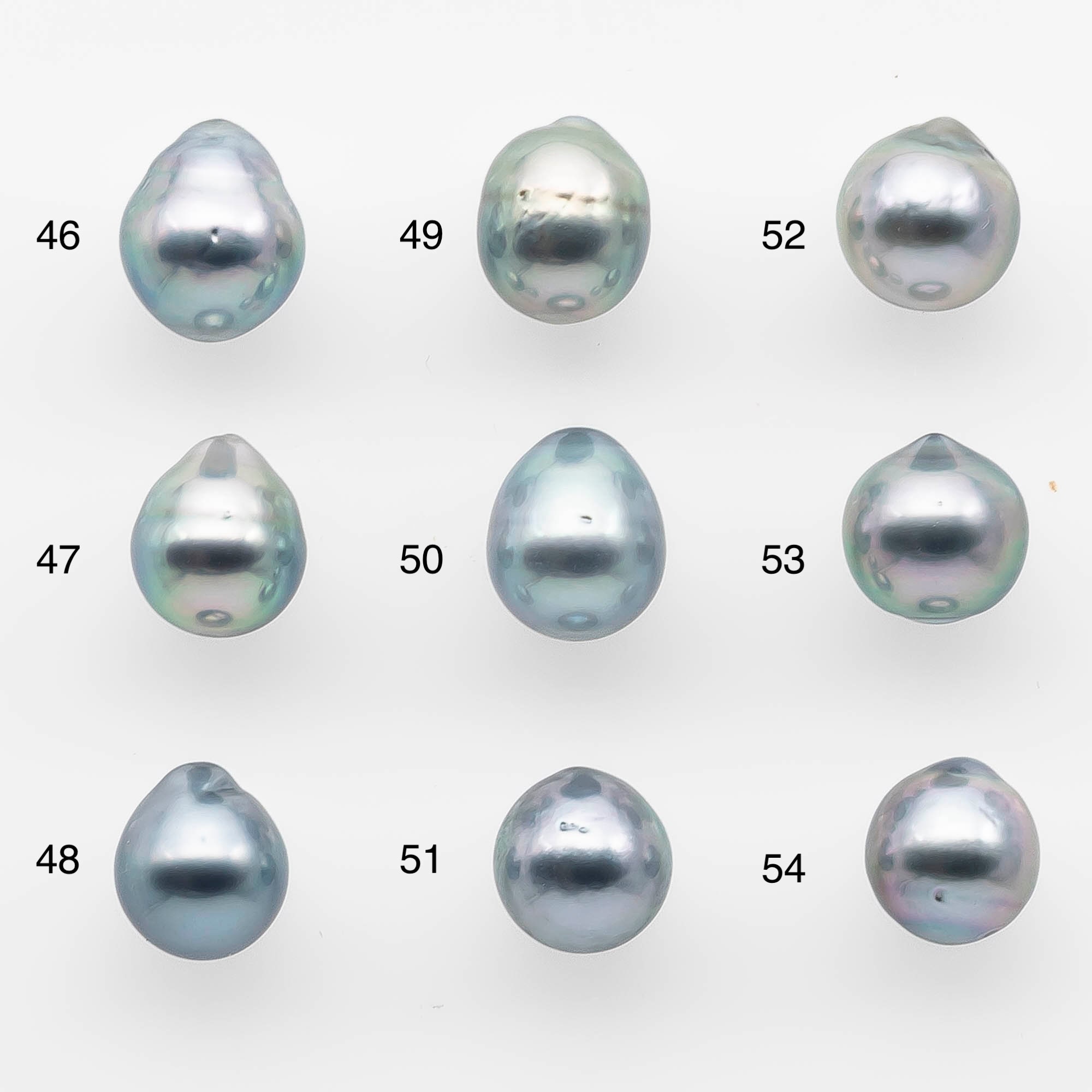 通販 送料無料  8-9mm High Quality Tahitian Pearl in Silver Blue or Gray その他