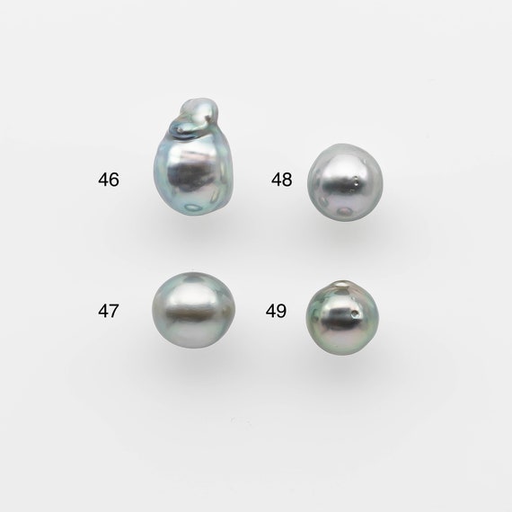 Grandes Perles De Tahiti Naturelles Brin 43cm 8-16mm - Pierres Précieuses24 TH-1