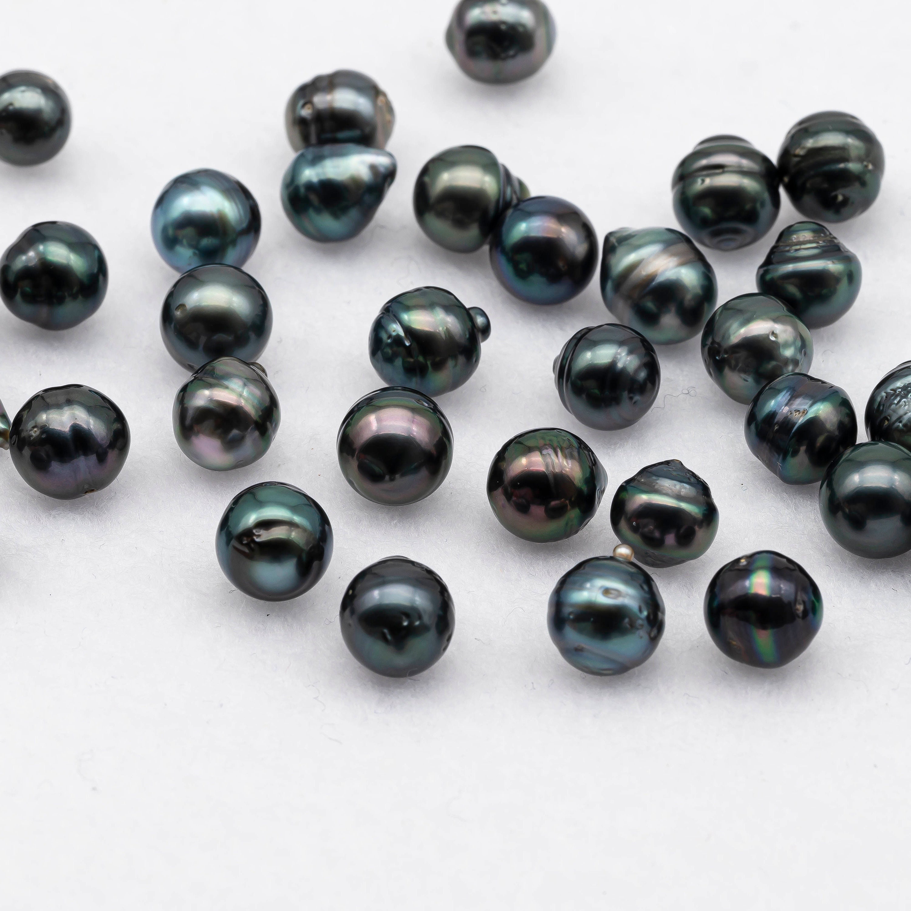 Peacock Pearl Worth Are Tahitian Pearls Valuable 8-11mm Tahitian - Main Image