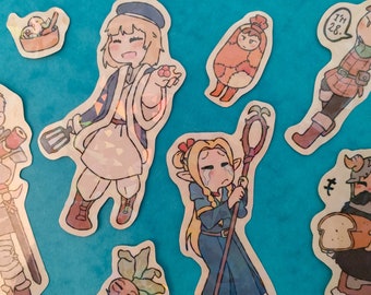 Stickers holographiques Dungeon Meshi