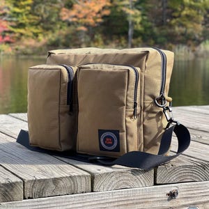 Bolso de hombro con múltiples bolsillos para iPad/EDC