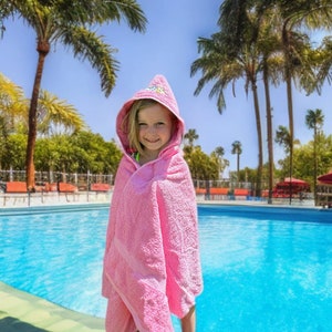 Embroidered Hooded Towels