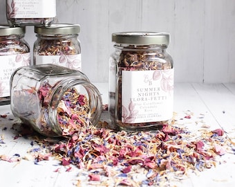Dried ORGANIC Edible Flowers for Cocktails, Cakes, Cheeses, Charcuterie, &  More Flower Confetti Summer Nights Gifts for Bakers 