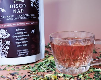 Hibsicus Tee Minztee Bio-Kräutertee Loseblatt-Tee für Energie nährende Kräutermischung für Wellness handgefertigte Teemischung Ohne Koffein