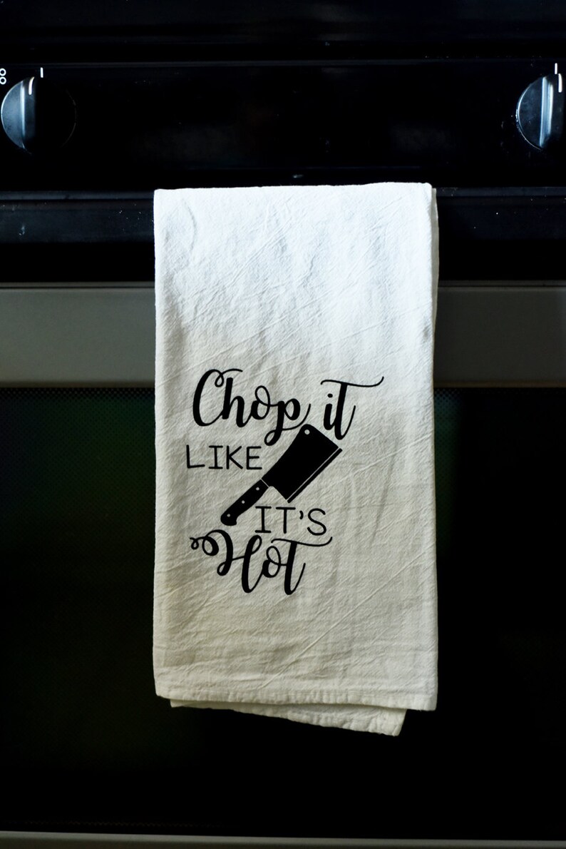 Funny Tea Towels Set of 3 Cooking Inspired Tea Towels Etsy