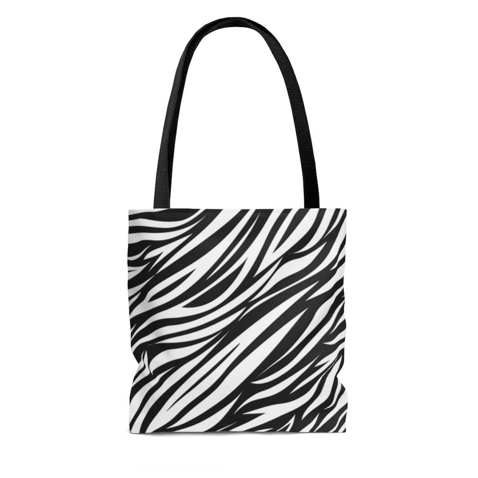 Zebra Tote Bag Zebra Print Purse Cute tote Bag Zoo | Etsy