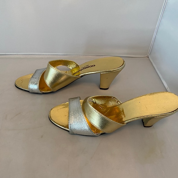 Vintage Oomphies Slip On Heels