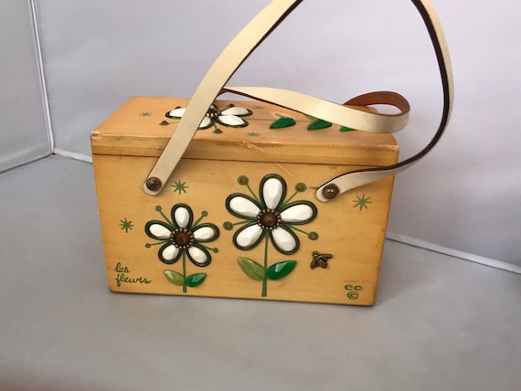 Les Fleurs Enid Collins Box Bag