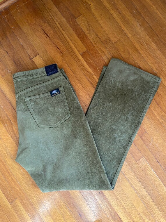 olive green corduroy pants womens