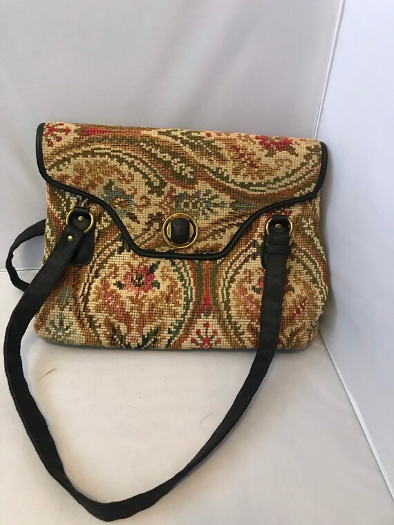 Jaclyn Carpet Bag Purse