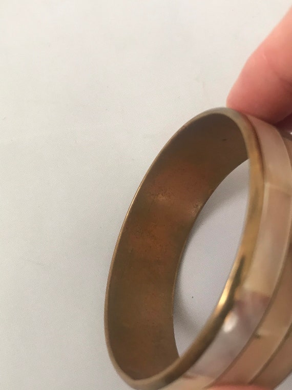 Abalone Bangle Bracelet - image 3