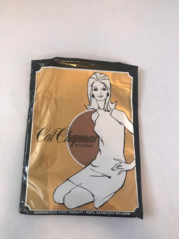 Ceil Chapman Thigh High Nylon Stockings (3) NOS - image 1