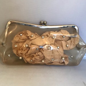 Vintage Clear Plastic Clutch
