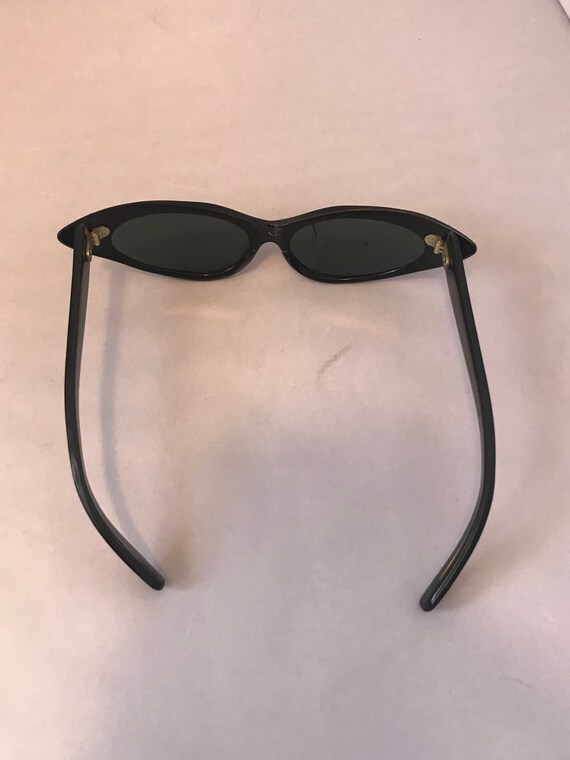 Vintage Rhinestone Cat Eye Sunglasses - image 4