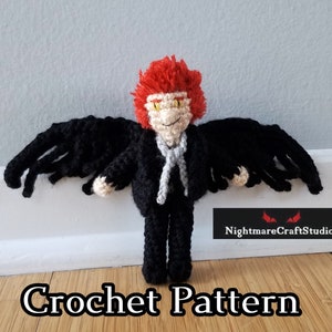 Crowley - Good Omens Inspired Crochet Doll Pattern
