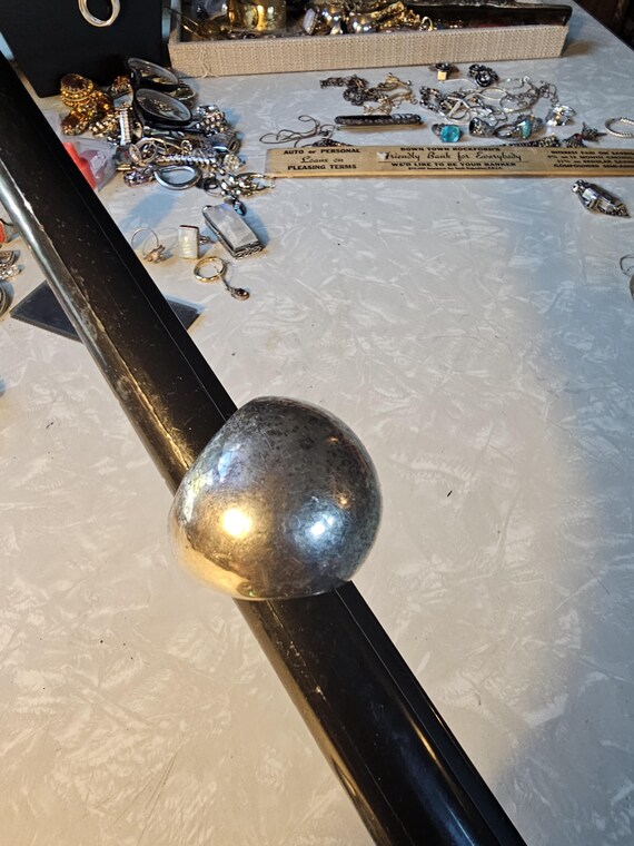 Sterling Silver Puffy Statement Electroform Ring … - image 6