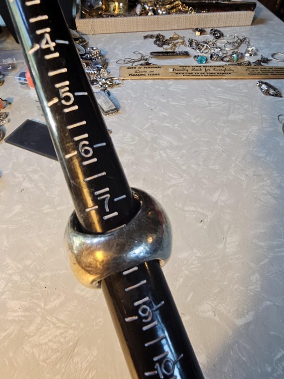 Sterling Silver Puffy Statement Electroform Ring … - image 7