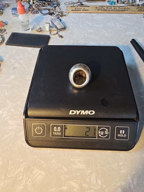 Sterling Silver Puffy Statement Electroform Ring … - image 11