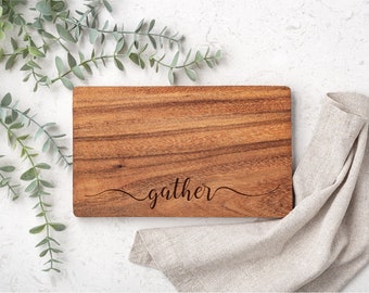 Gather Cheese Board Downloadable Design - Gather Charcuterie Board Design - Cutting Board Design SVG- Thanksgiving Decor- Fall Decor