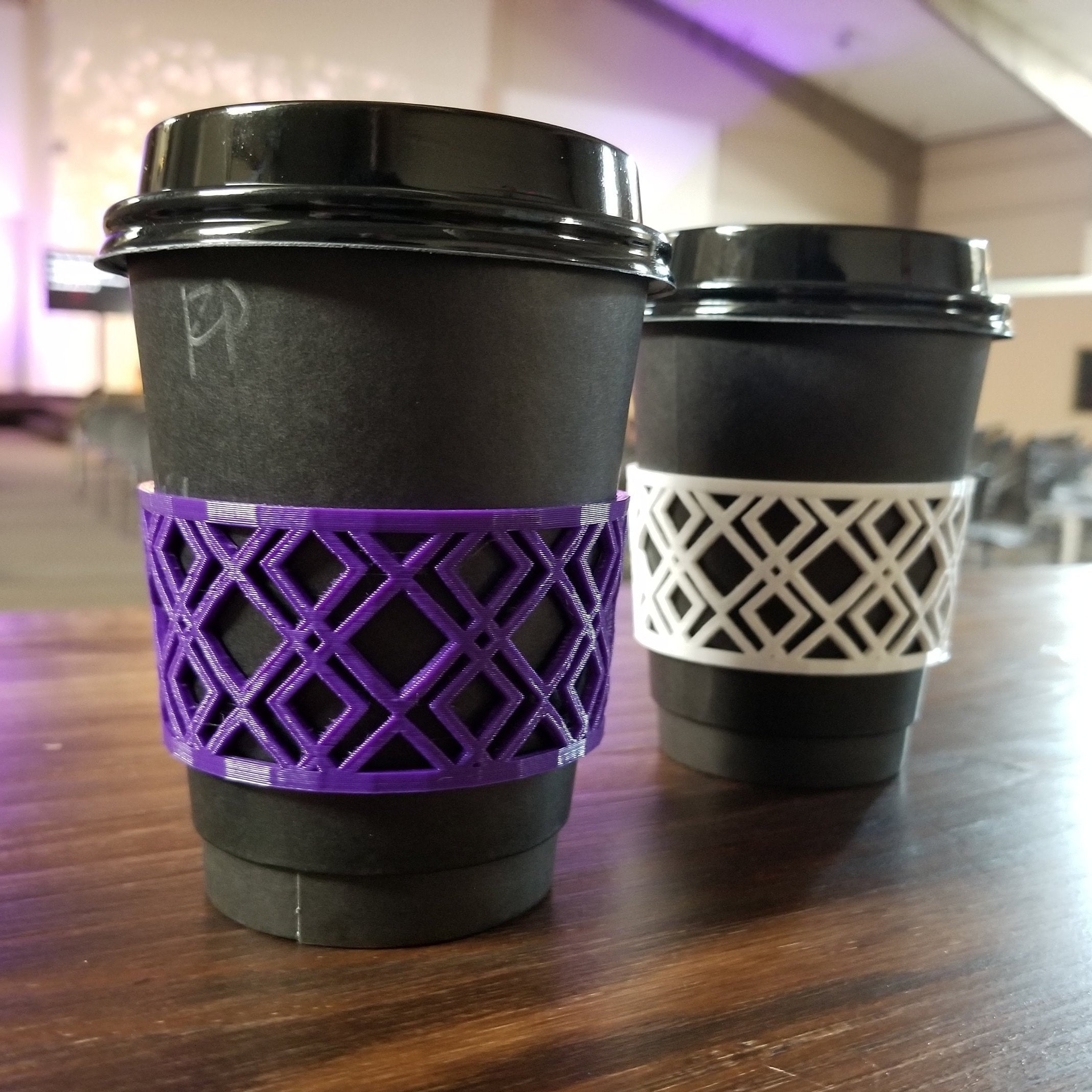 Coffee Sleeve | 3D Printed Coffee Cup Cozy | Reusable Cup Sleeve