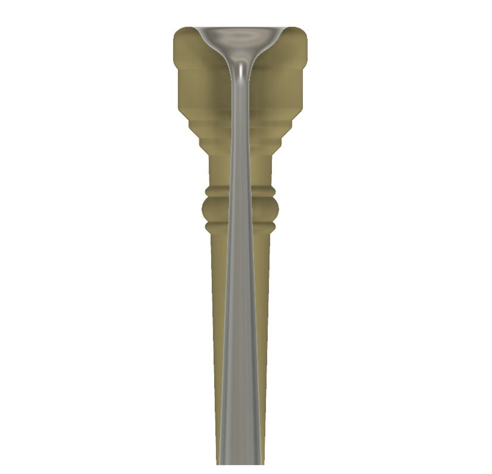3D Printed Trumpet Mouthpiece Plastic Trumpet Mouthpiece Etsy