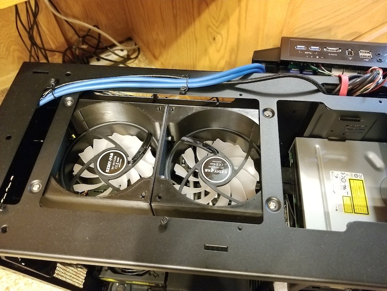 3D Printed 120mm Fan Spacers Fan Mounting Spacers PC Case Etsy