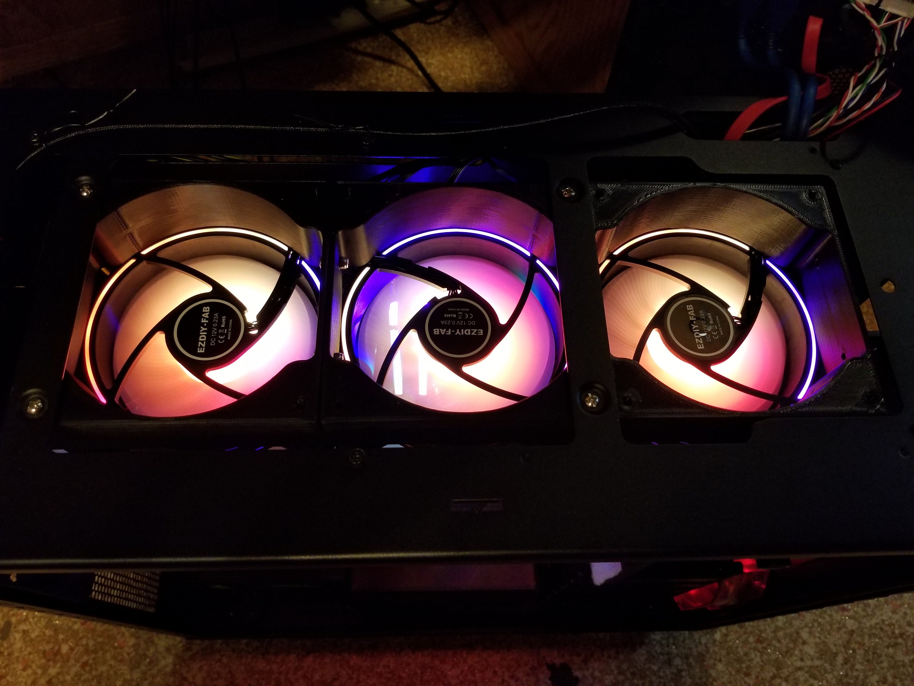 3D Printed 120mm Fan Spacers Fan Mounting Spacers PC Case Etsy UK